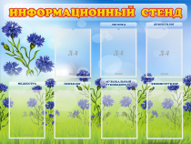 Стенд информационный с 7 карманами - «globural.ru» - Новый Уренгой