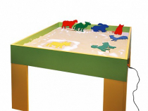 Электрифицированный световой стол "Песочница" с комплектом шаблонов для рисования - «globural.ru» - Новый Уренгой