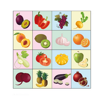 Коврик для логобота Пчелка "Фрукты" - «globural.ru» - Новый Уренгой