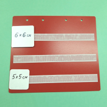 КРАСНЫЙ лист-вкладыш в папку ПЕКС БОЛЬШАЯ для карточек 5*5 и 6*6 см - «globural.ru» - Новый Уренгой