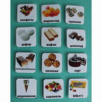 Набор карточек "Сладости" - «globural.ru» - Новый Уренгой