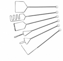 Комплект "Постановочные зонды с витыми ручками кочергой и 6 шариками" (6 штук) - «globural.ru» - Новый Уренгой