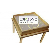 Стол на ножках для рисования песком светозвуковой - «globural.ru» - Новый Уренгой