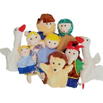 Набор перчаточных кукол к сказке "Гуси-лебеди" - «globural.ru» - Новый Уренгой