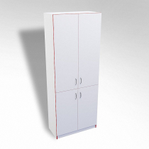 Стеллаж закрытый А-310 ТР ЛДСП  - «globural.ru» - Новый Уренгой