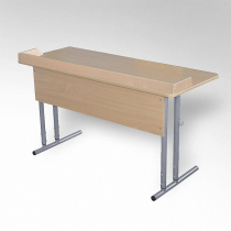 Стол ученический 'Школьник' для кабинета химии с бортиком  - «globural.ru» - Новый Уренгой