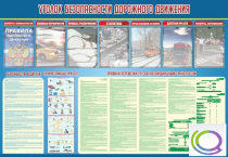 Стенд "Уголок безопасности дорожного движения" (вариант 4) - «globural.ru» - Новый Уренгой