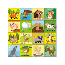 Коврик для логобота Пчелка "Животные" - «globural.ru» - Новый Уренгой