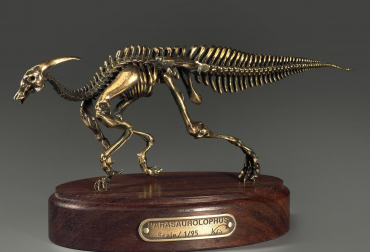 Модель скелета динозавра Parasaurolophus  - «globural.ru» - Новый Уренгой