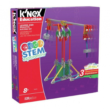 Конструктор образовательный K'NEX Education "STEM Исследования: Рычаги и шкифы" - «globural.ru» - Новый Уренгой