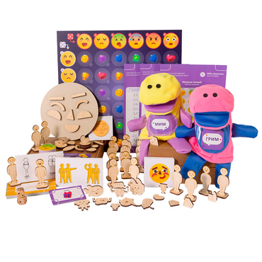 Комплект игр для развития эмоционально-волевой сферы "Эмоциональный интеллект" с ПО  - «globural.ru» - Новый Уренгой