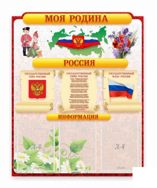 Стенд "Наша родина Россия" - «globural.ru» - Новый Уренгой