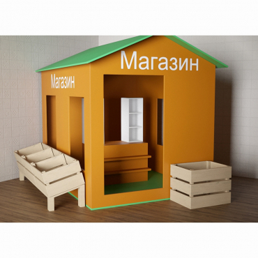 Игровой домик «Рынок» - «globural.ru» - Новый Уренгой