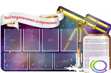 Стенд "Наблюдательная астрономия" - «globural.ru» - Новый Уренгой