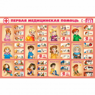 Стенд "Первая помощь" - «globural.ru» - Новый Уренгой