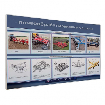 Электрифицированный светодинамический стенд «Почвообрабатывающие машины» - «globural.ru» - Новый Уренгой