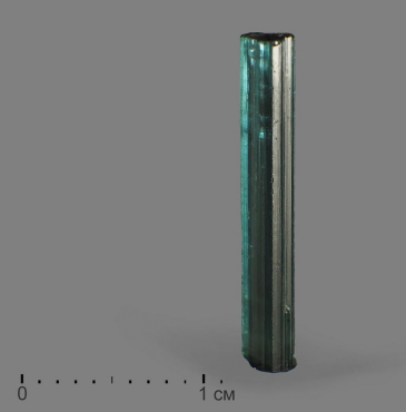Турмалин (индиголит), кристалл - «globural.ru» - Новый Уренгой