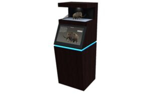 Голографическая 3D пирамида с сенсорным монитором "Классик" - «globural.ru» - Новый Уренгой