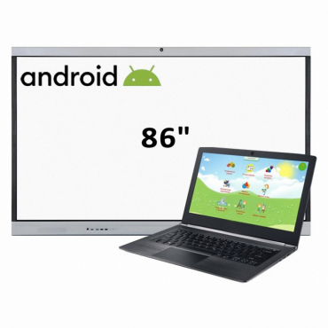 Интерактивная панель 86", ноутбук - «globural.ru» - Новый Уренгой