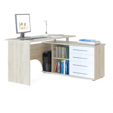 Стол с ящиками для хранения/тумбой - «globural.ru» - Новый Уренгой