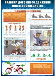 Стенд "ПДД для велосипедистов" - «globural.ru» - Новый Уренгой